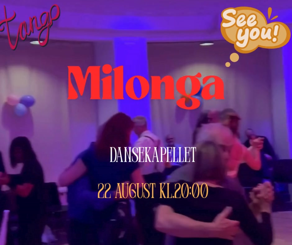 Milonga aften med Tdj Mavnir
