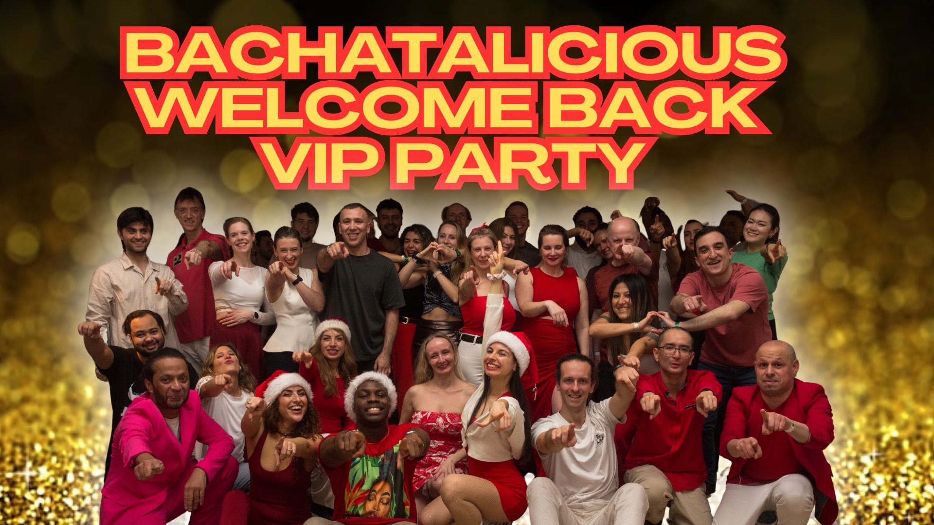 Welcome Back VIP Class & Social Party 💛 Dress code Gold