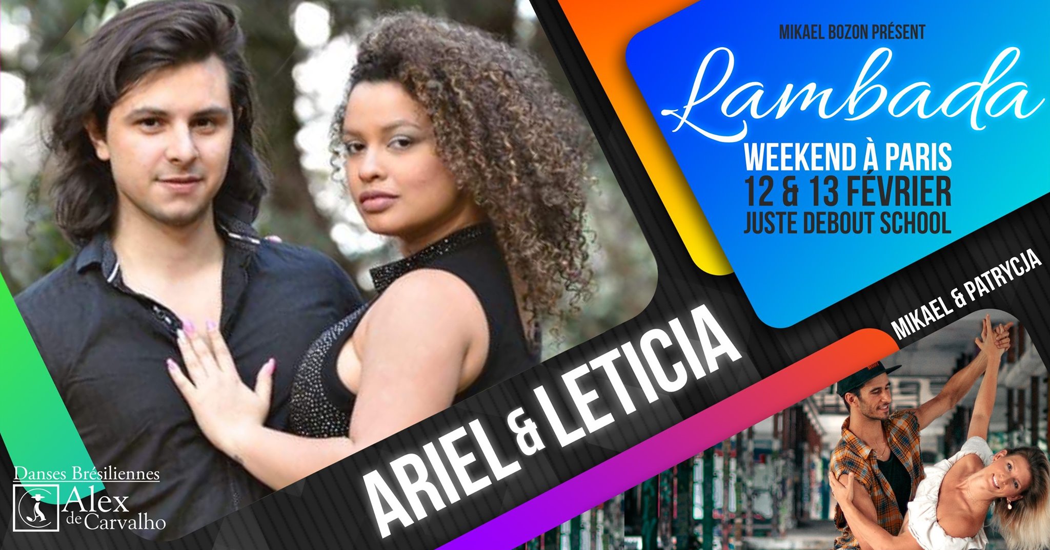 Lambada Weekend à Paris avec Ariel & Leticia