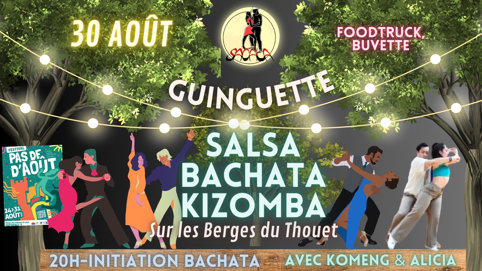 La Guinguette Salsa Bachata Kizomba de Parthenay