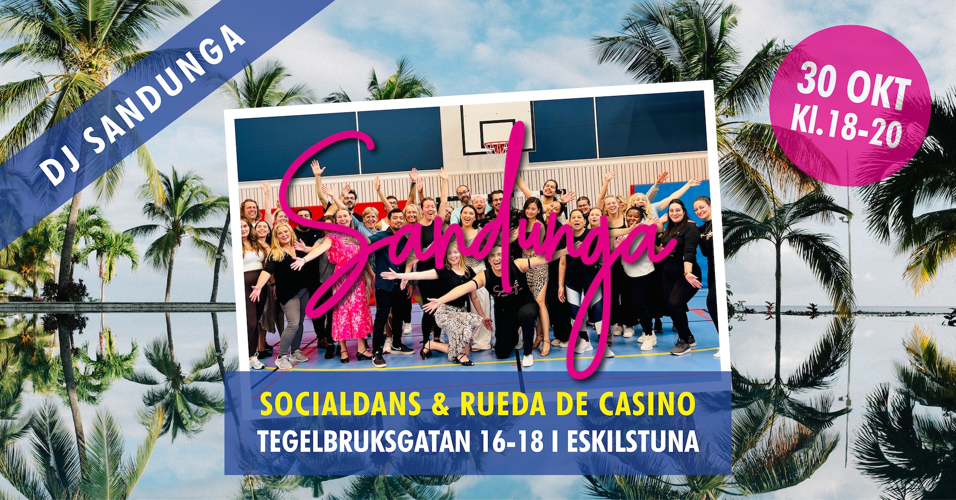 Sandunga Socialdans och Rueda de Casino - 30 oktober