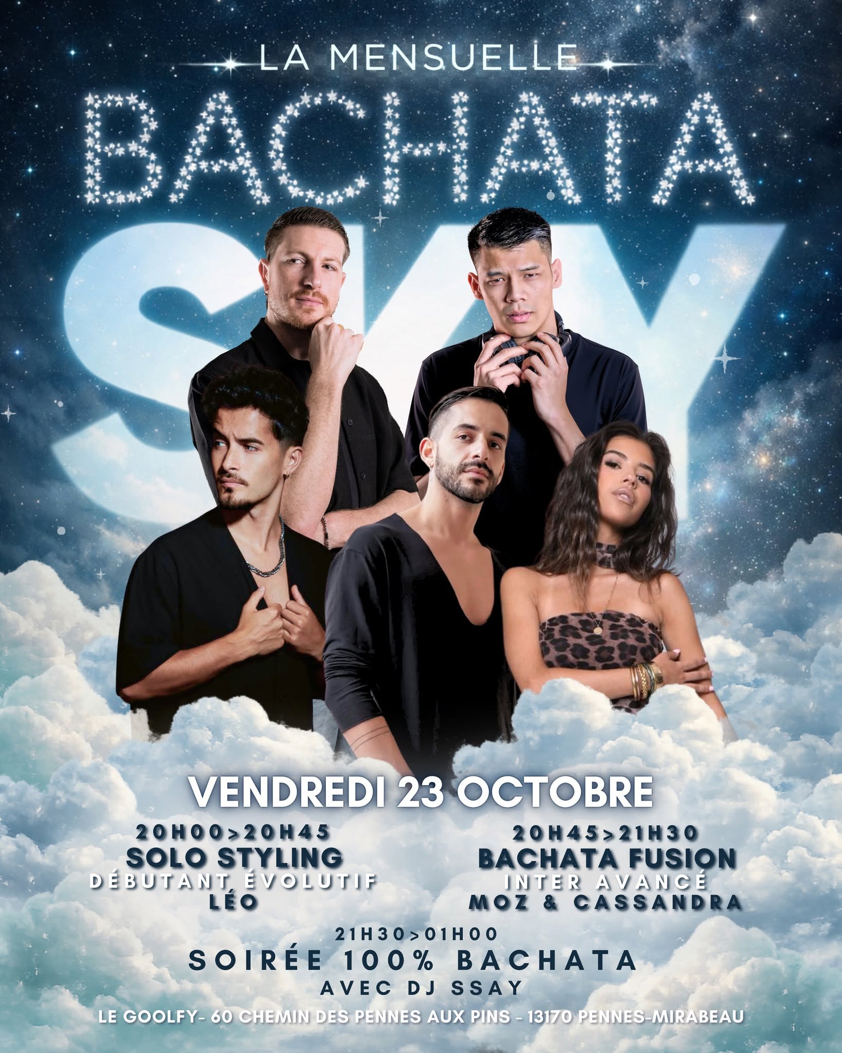 💎 MENSUELLE BACHATA SKY - 23 10 💎