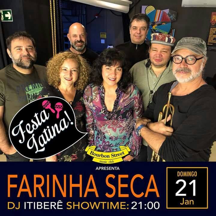 Farinha Seca no Bourbon Street!