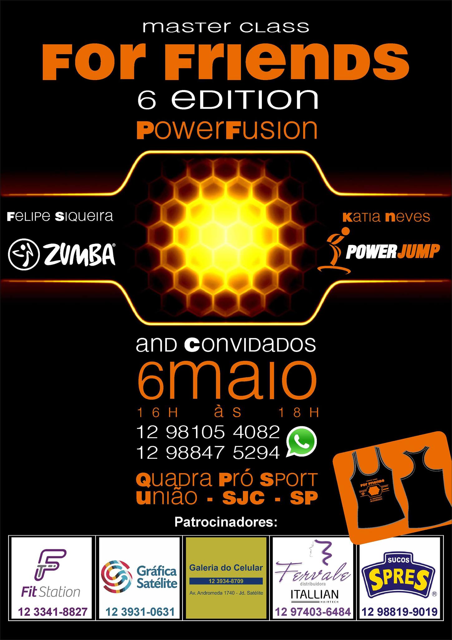 Zumba e Power Jump Master Class FF6
