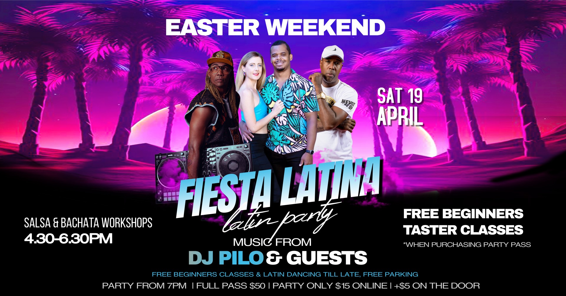 Easter Fiesta Latina - Latin Dance Party