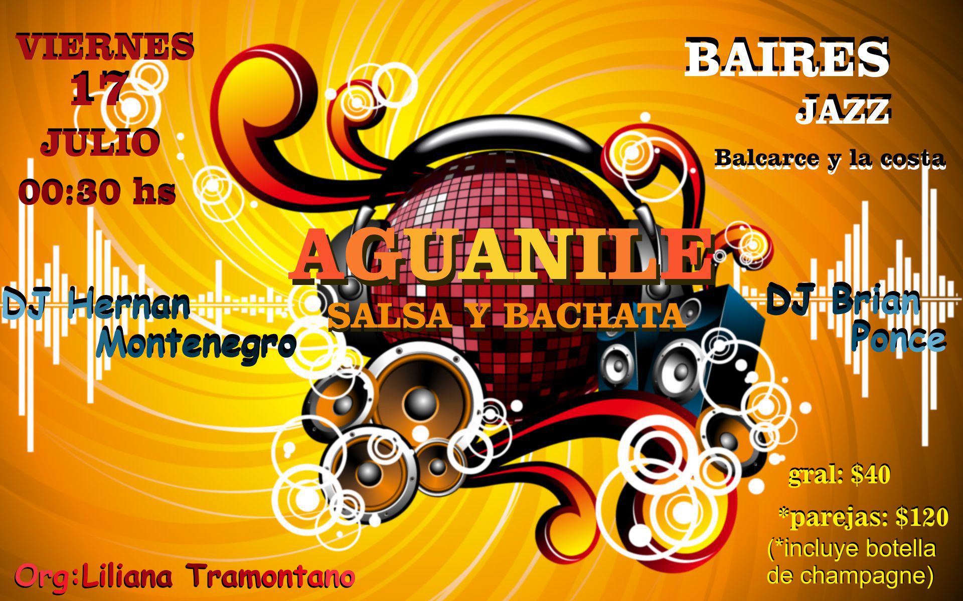 "AGUANILE" Salsa y Bachata