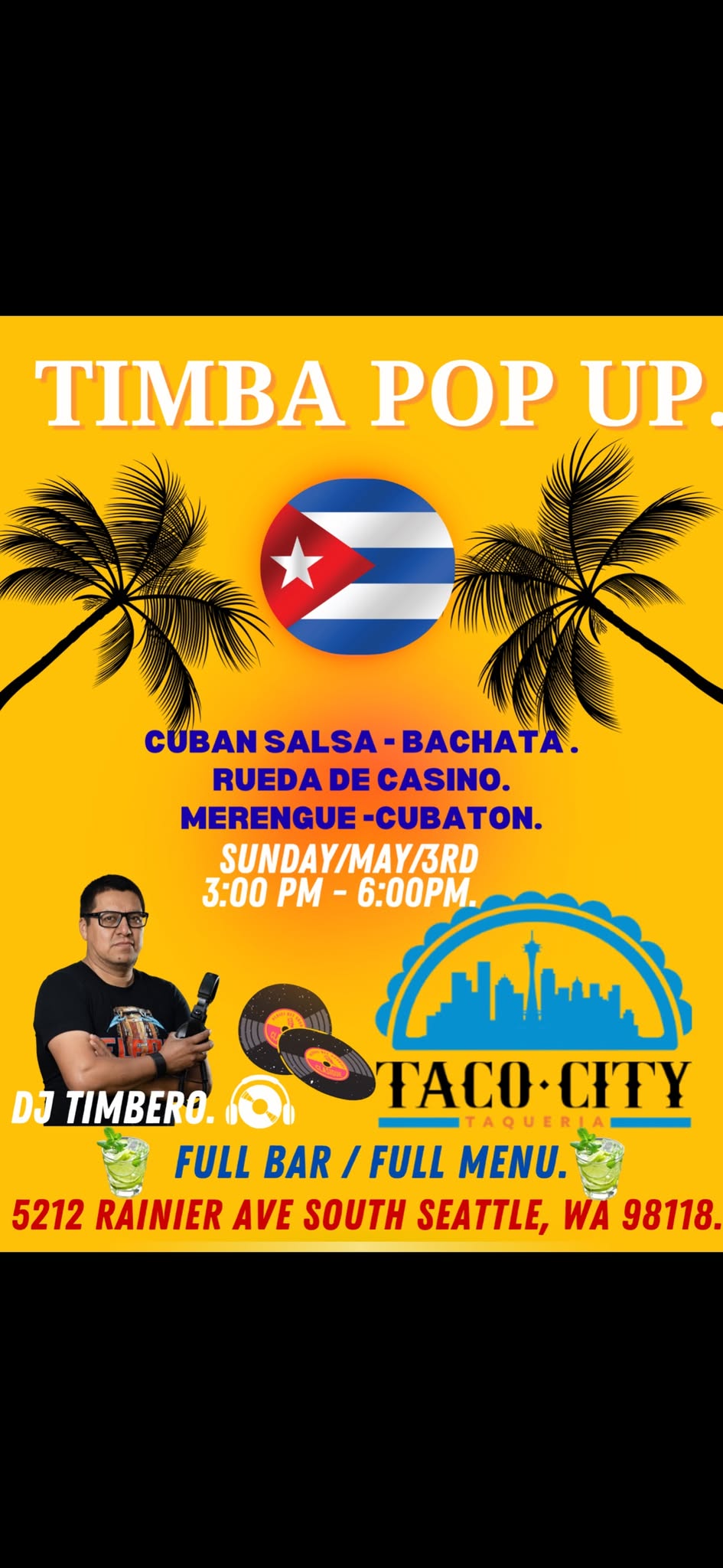 Timba Pop Up 2026 Second Edition. Azucar .
