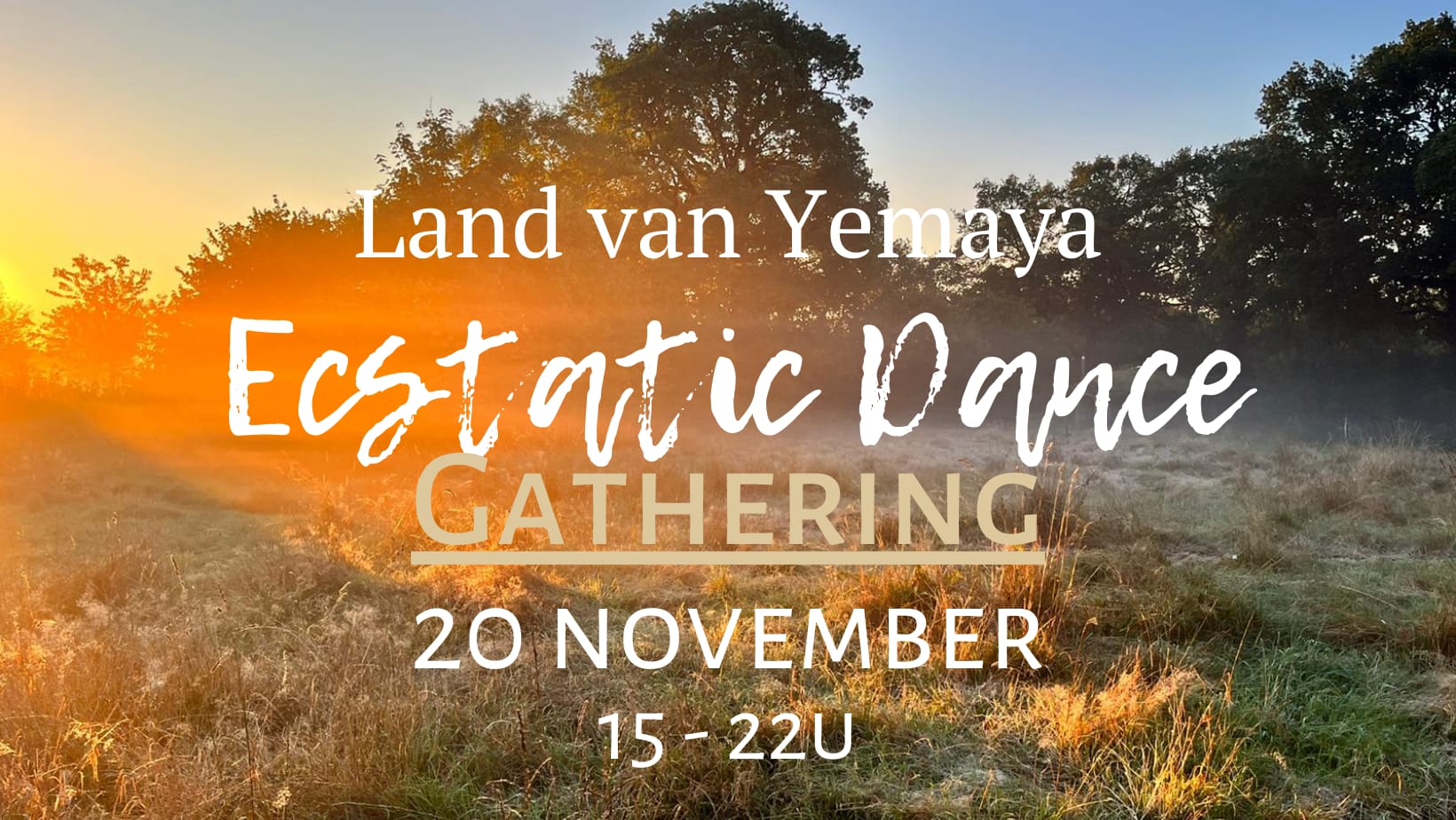 Ecstatic Dance Gathering 20-11-22