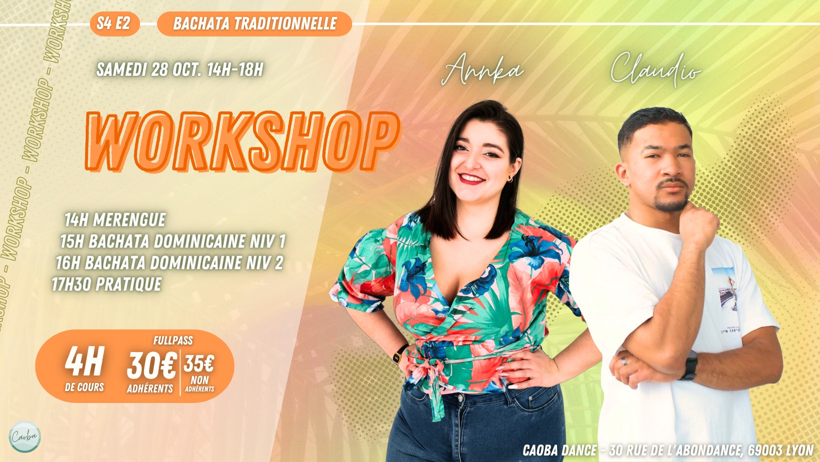 S4E2 🌴 WorkShop - 28 Oct.