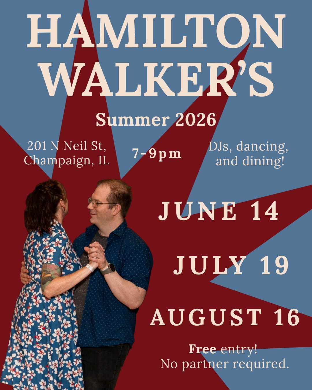 Swing Dancing at Hamilton Walker's