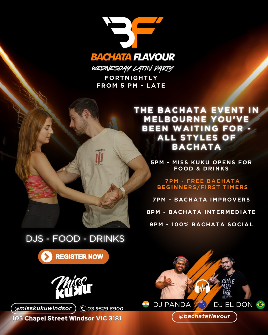 Bachata Flavour Wednesdays 14th May