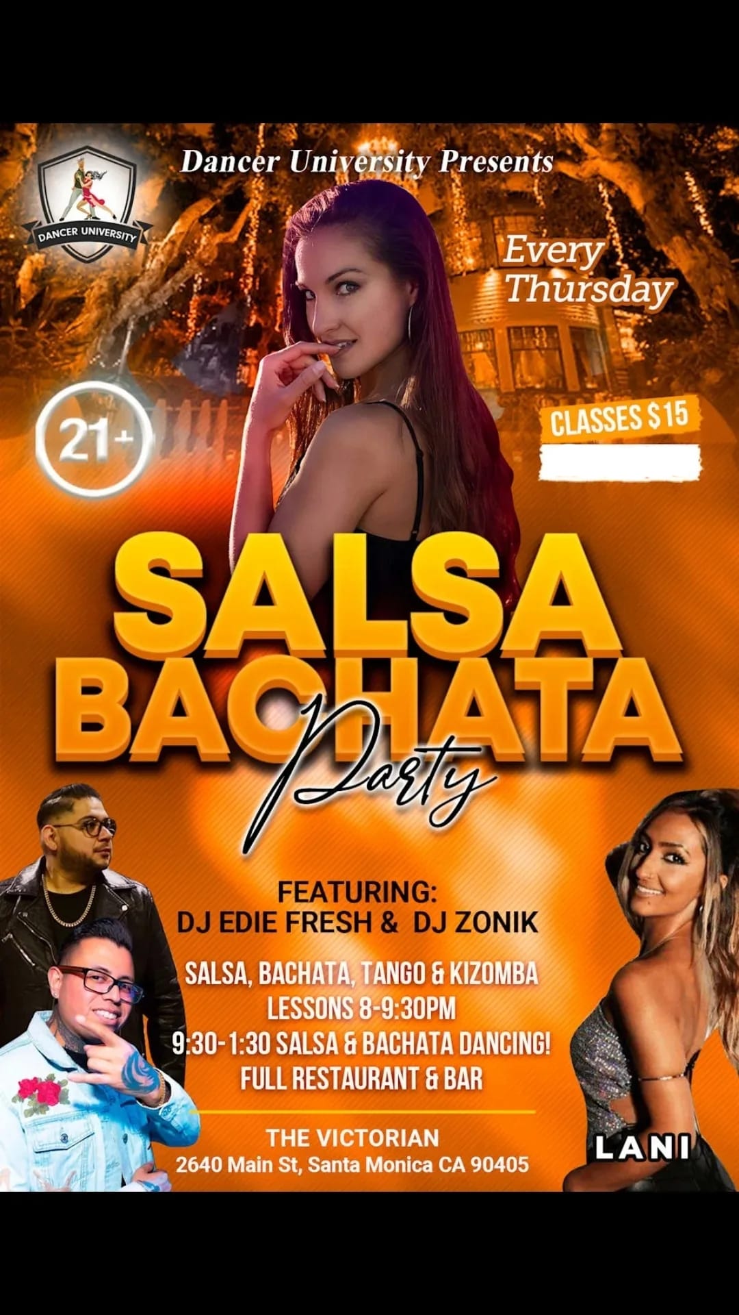 Salsa & Bachata Thursdays at the Victorian!