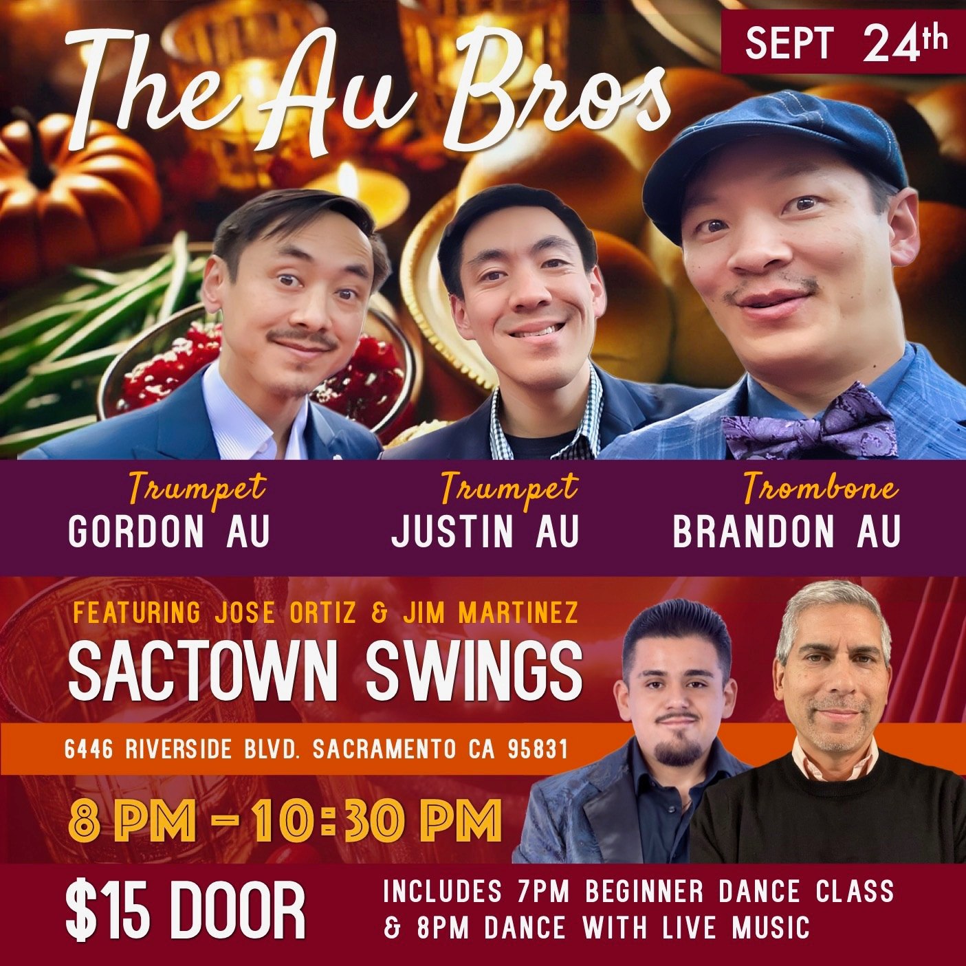 The Au Brothers @ Sactown Swings
