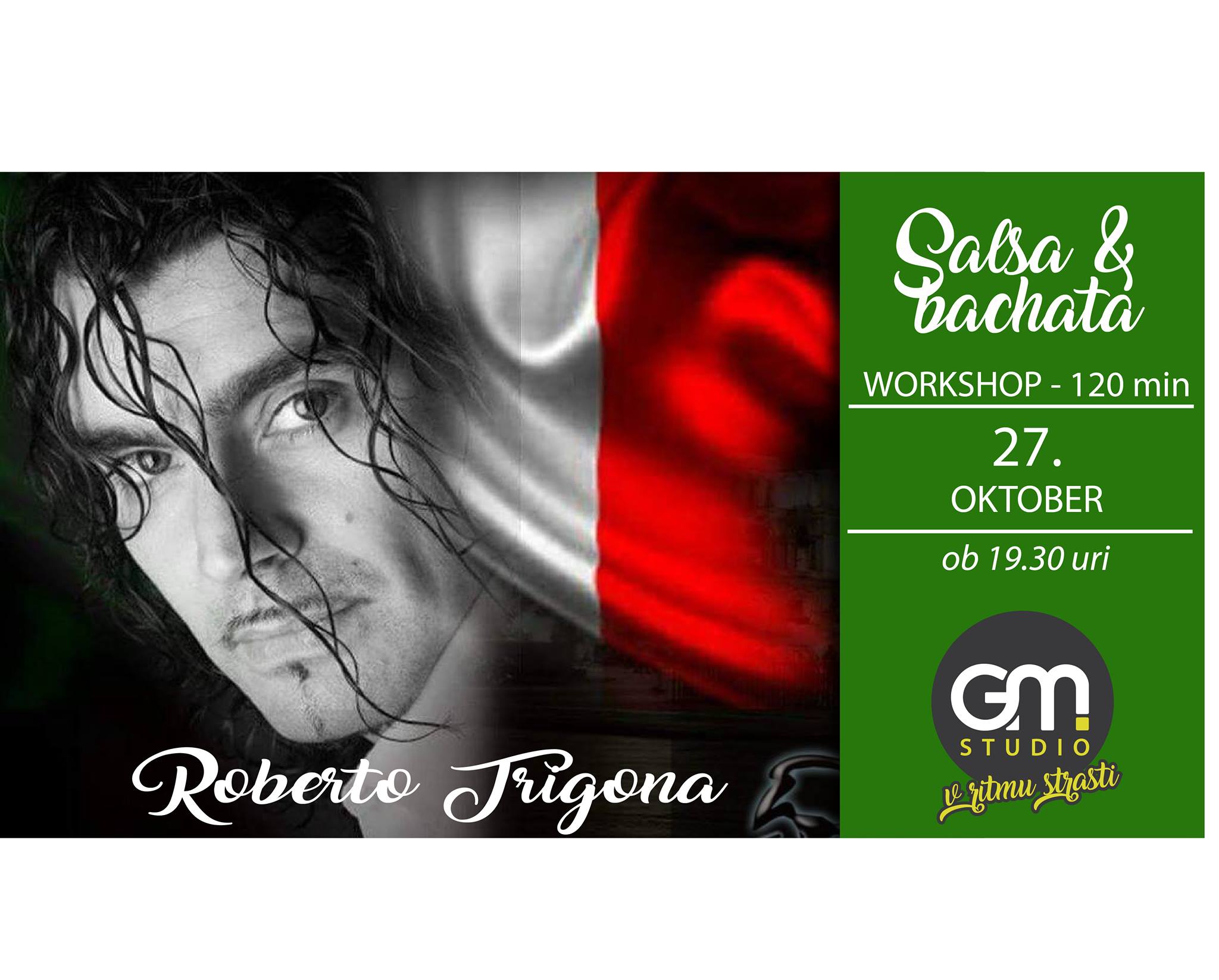 Salsa and bachata - Roberto Trigona in Maribor