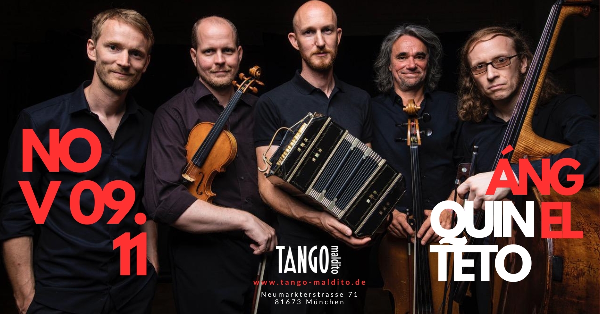 09. November 2024 Quinteto รngel Live! DJ Nestor Marino.