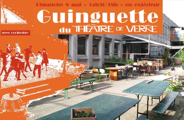 La Guinguette du Théâtre de Verre en extérieur !