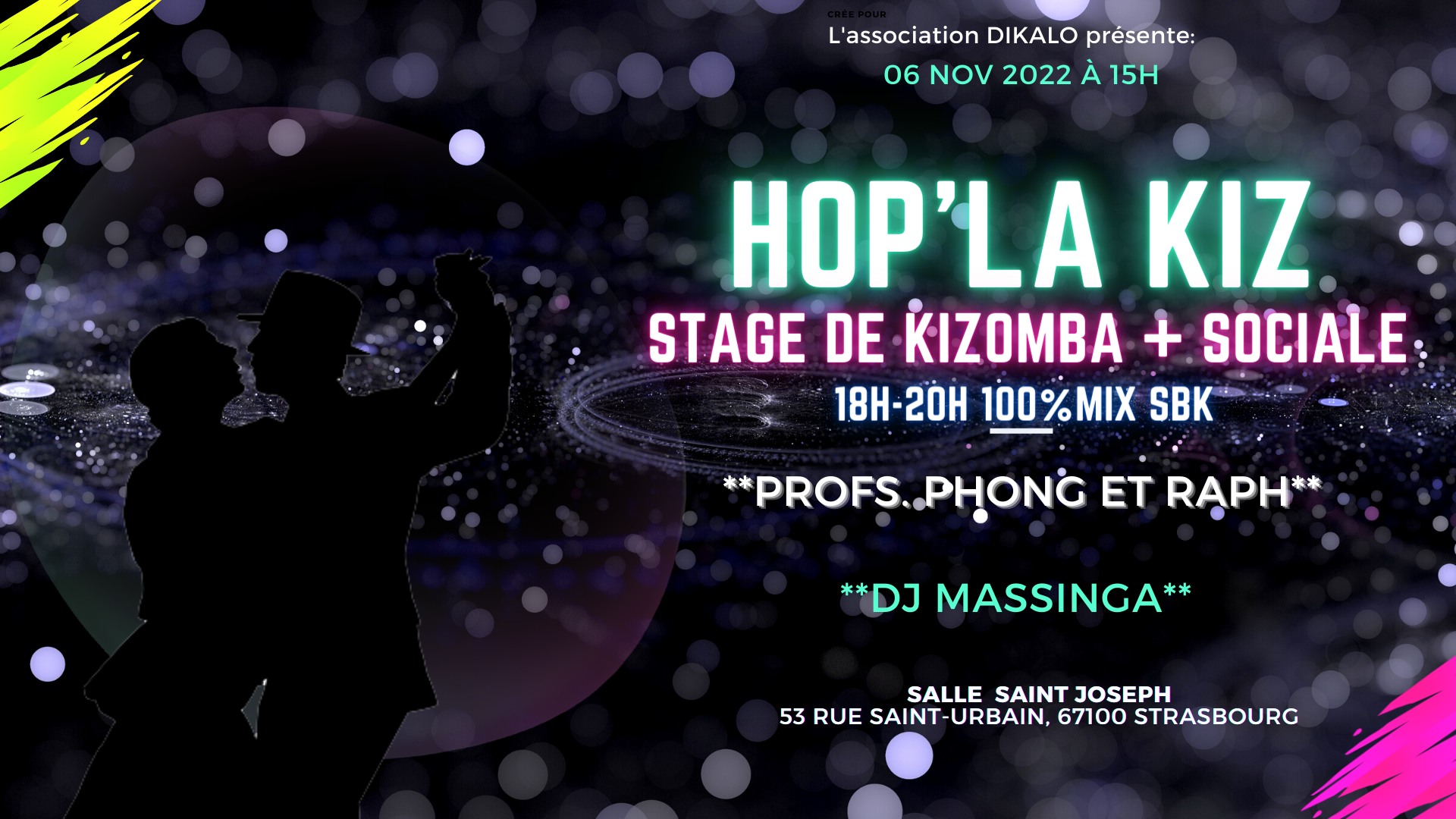 HOP'LA KIZ - Stage ET Sociale - Edition 1