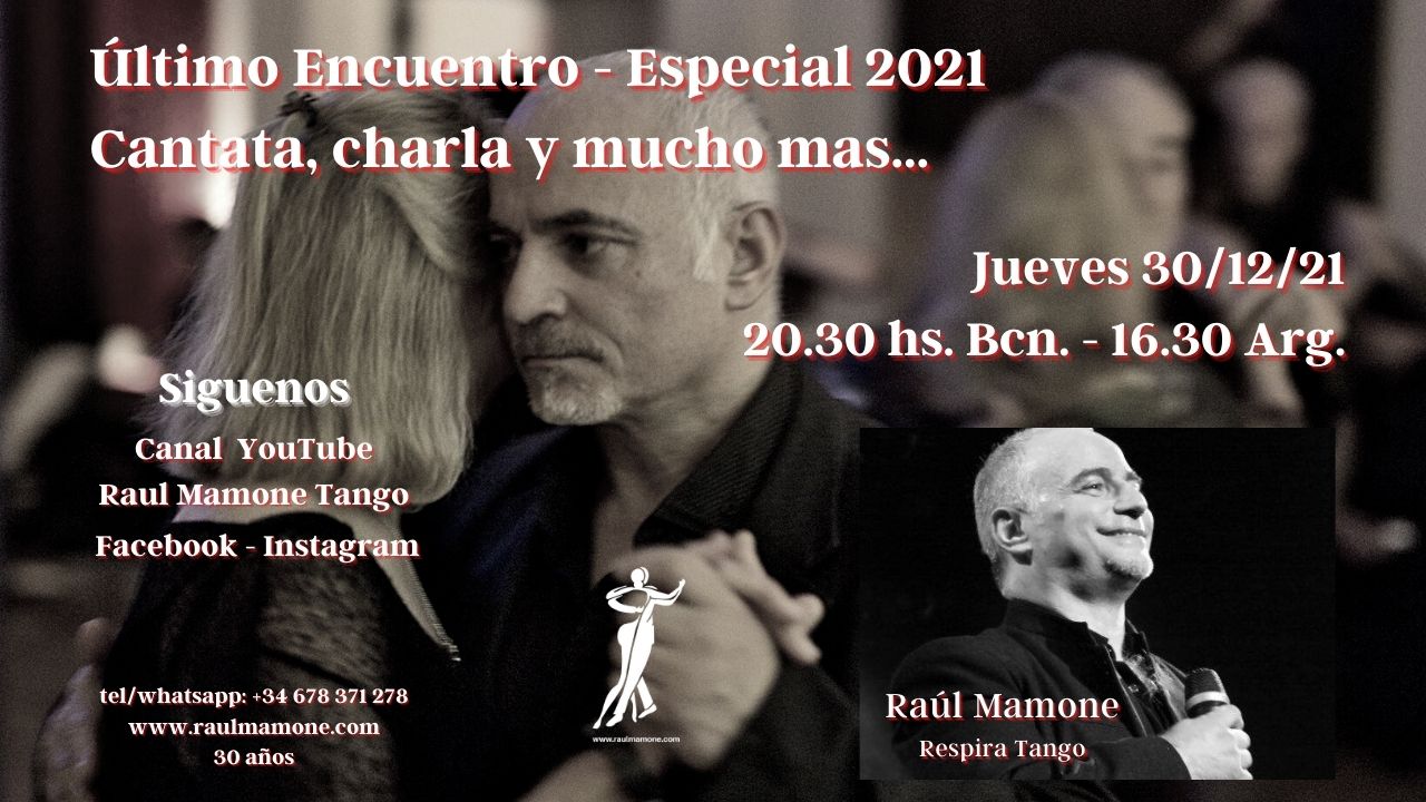 Ultimo encuentro charla cantata baile del 2021