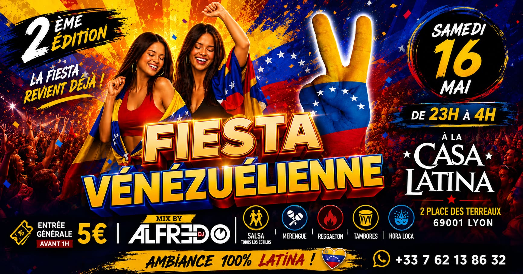 Fiesta Vénézuélienne 🇻🇪 2ème ÉDITION