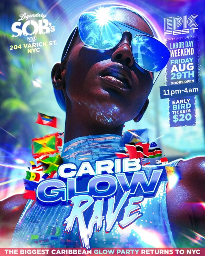 CARIB GLOW RAVE w Kevin Crown