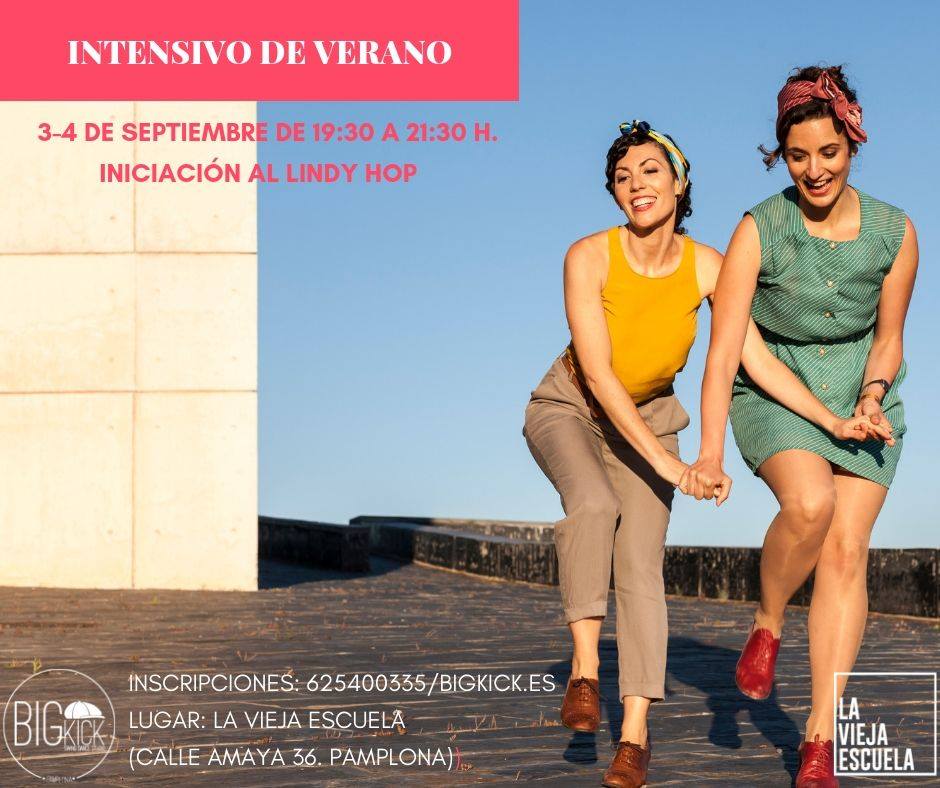 Intensivo de Iniciación al Lindy Hop (Swing Dance) en Pamplona