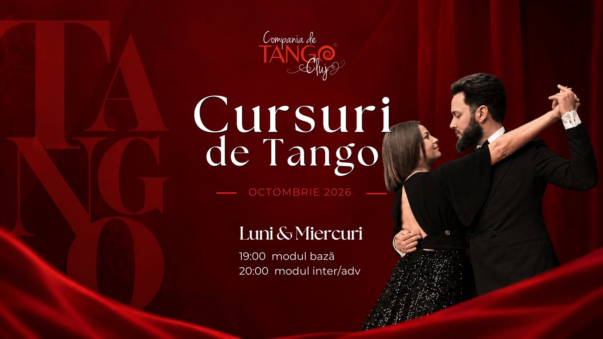 Cursuri de Tango, OCTOMBRIE 2026, serie nouă