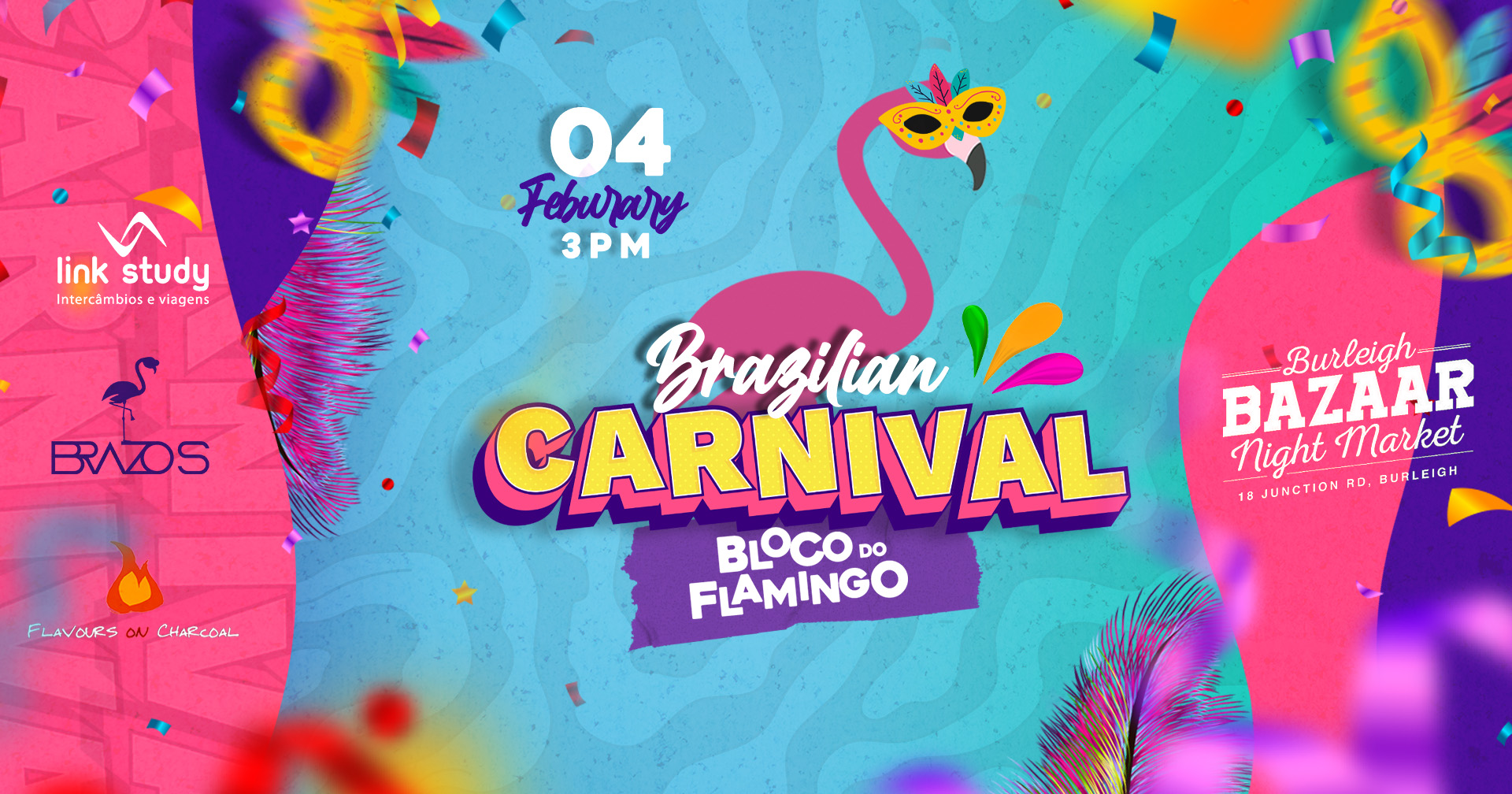 Brazilian Carnival 2023 ☆ Bloco do Flamingo