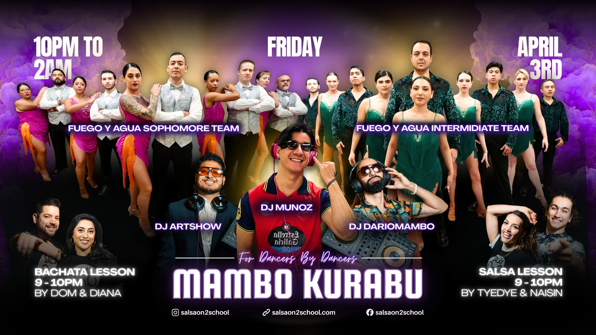 Salsa & Bachata Social: PERFORMANCES AND GUEST DJ!