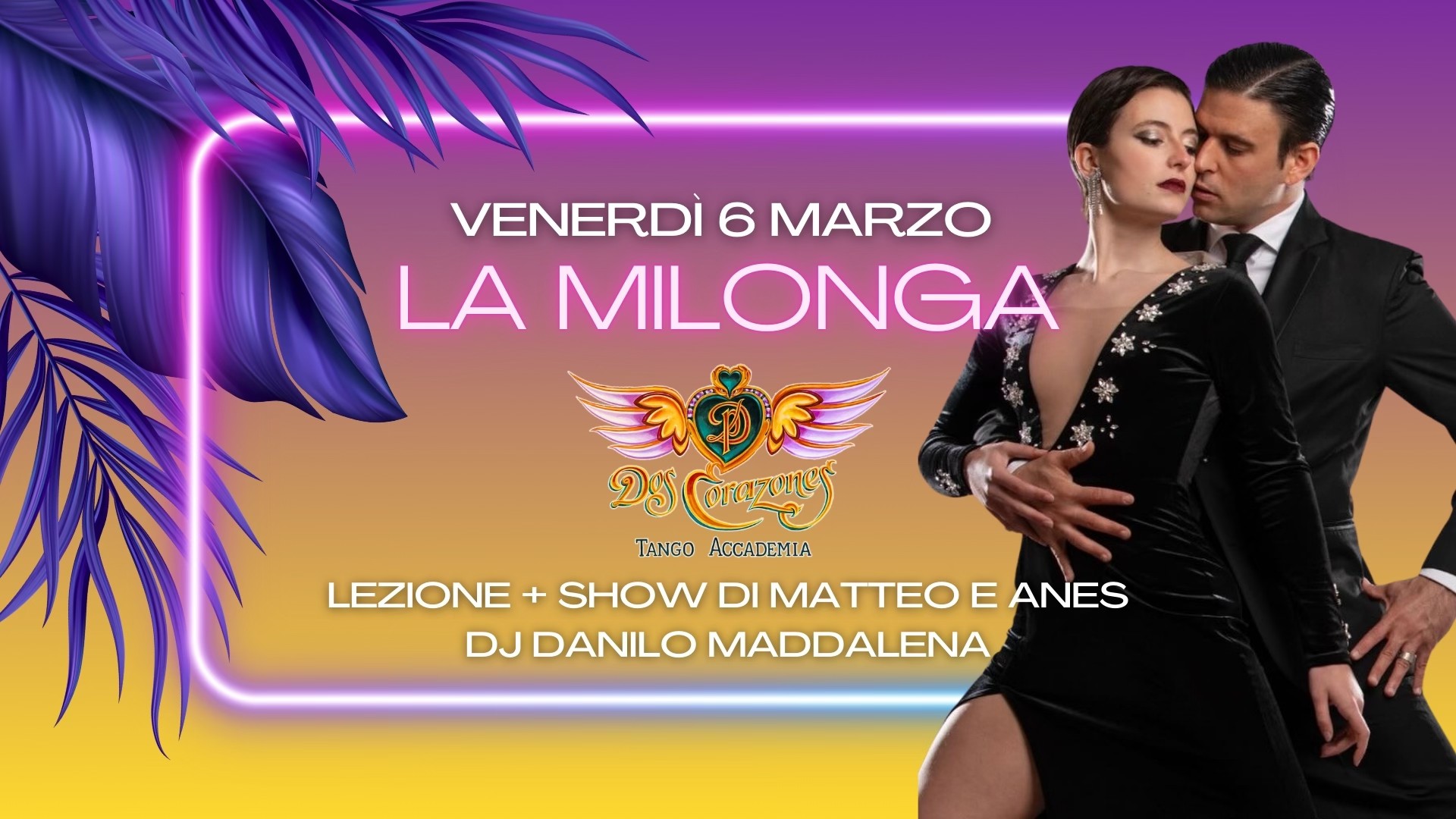 La Milonga Special Edition di "2 Corazones Tango Accademia" Rimini