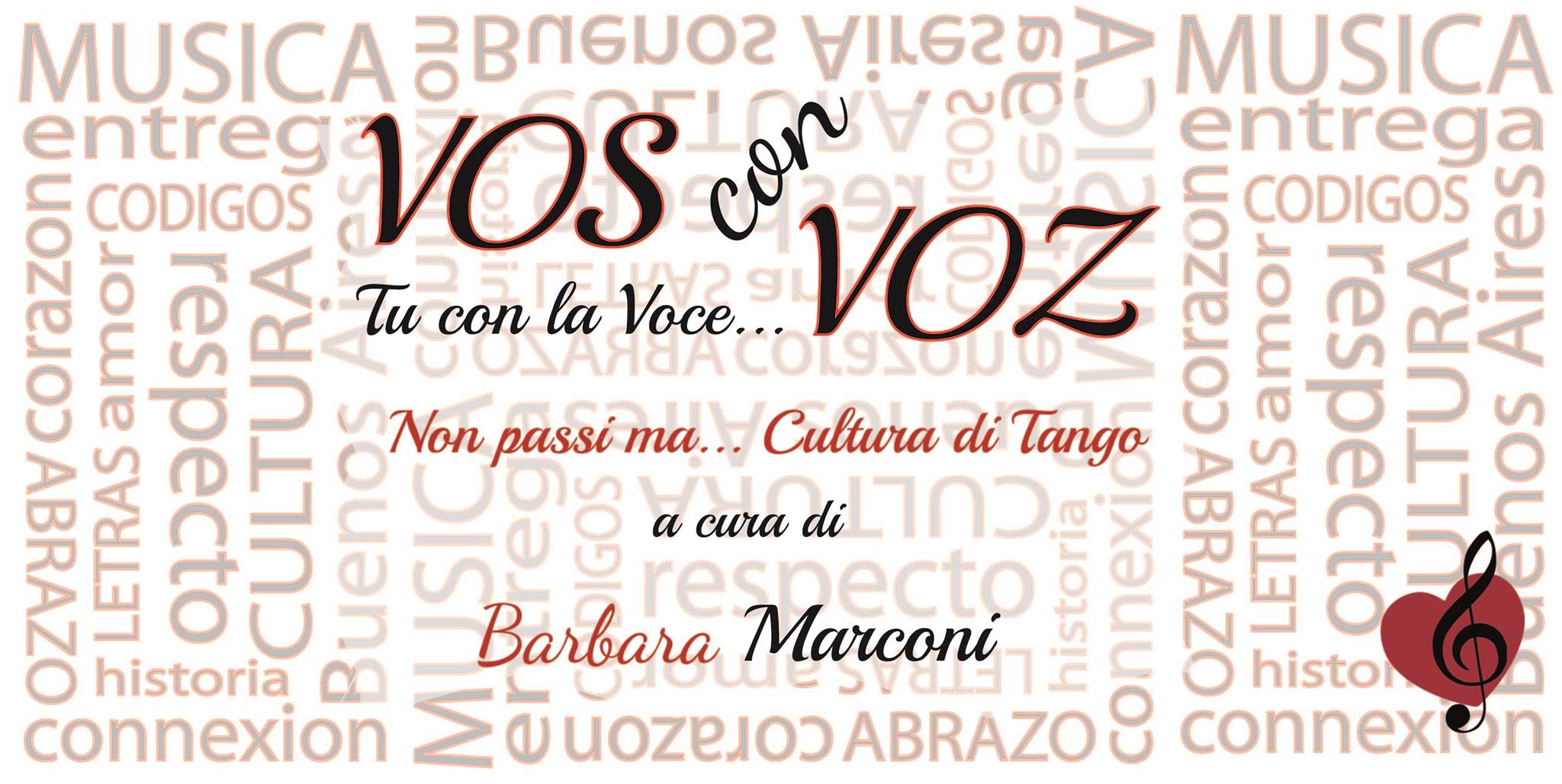 VOS con VOZ - Corso di interpretazione delle VOCI del Tango