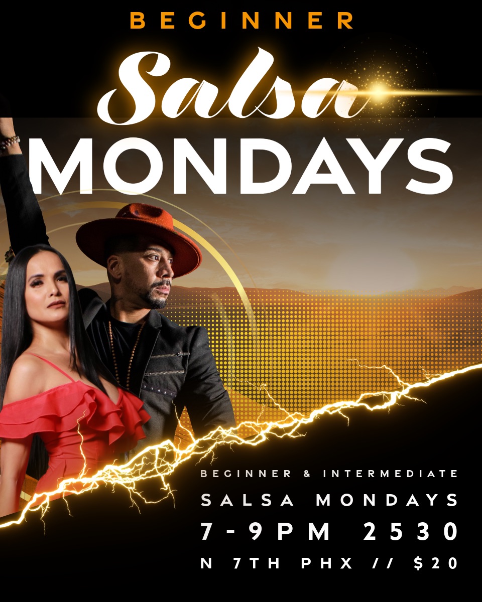 Monday Beginner Salsa Training with Phoenix Salsa!