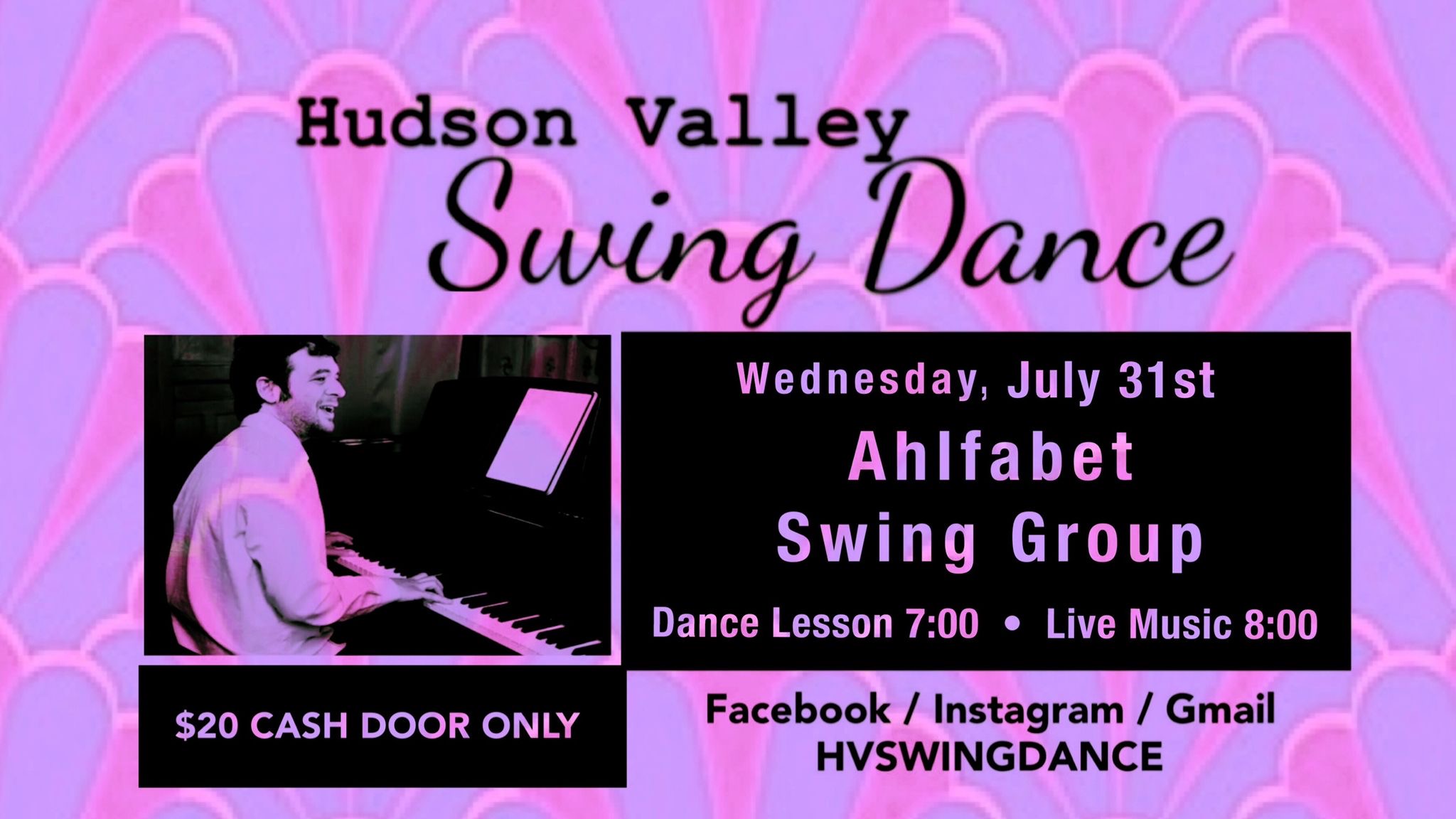Swing Dance Night in The Garage w Ahlfabet Swing Group
