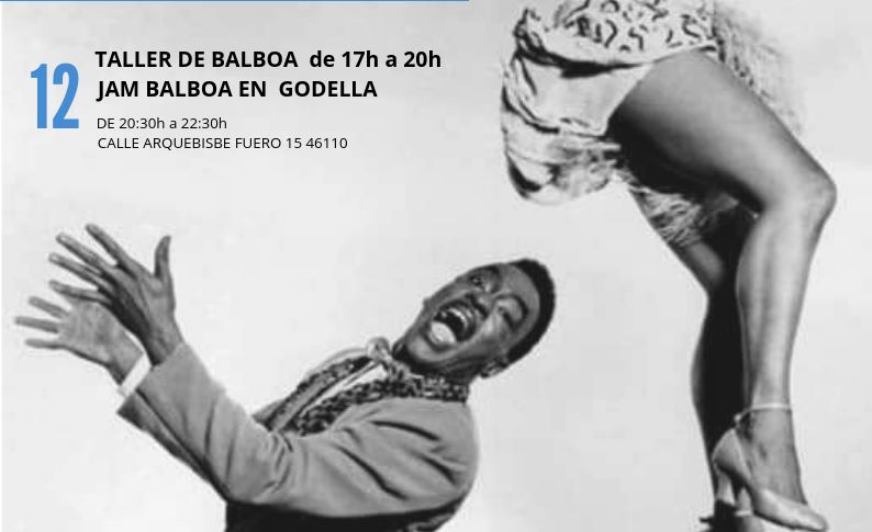 Jam de Balboa en la Sala de Baile Pilar Ferrer