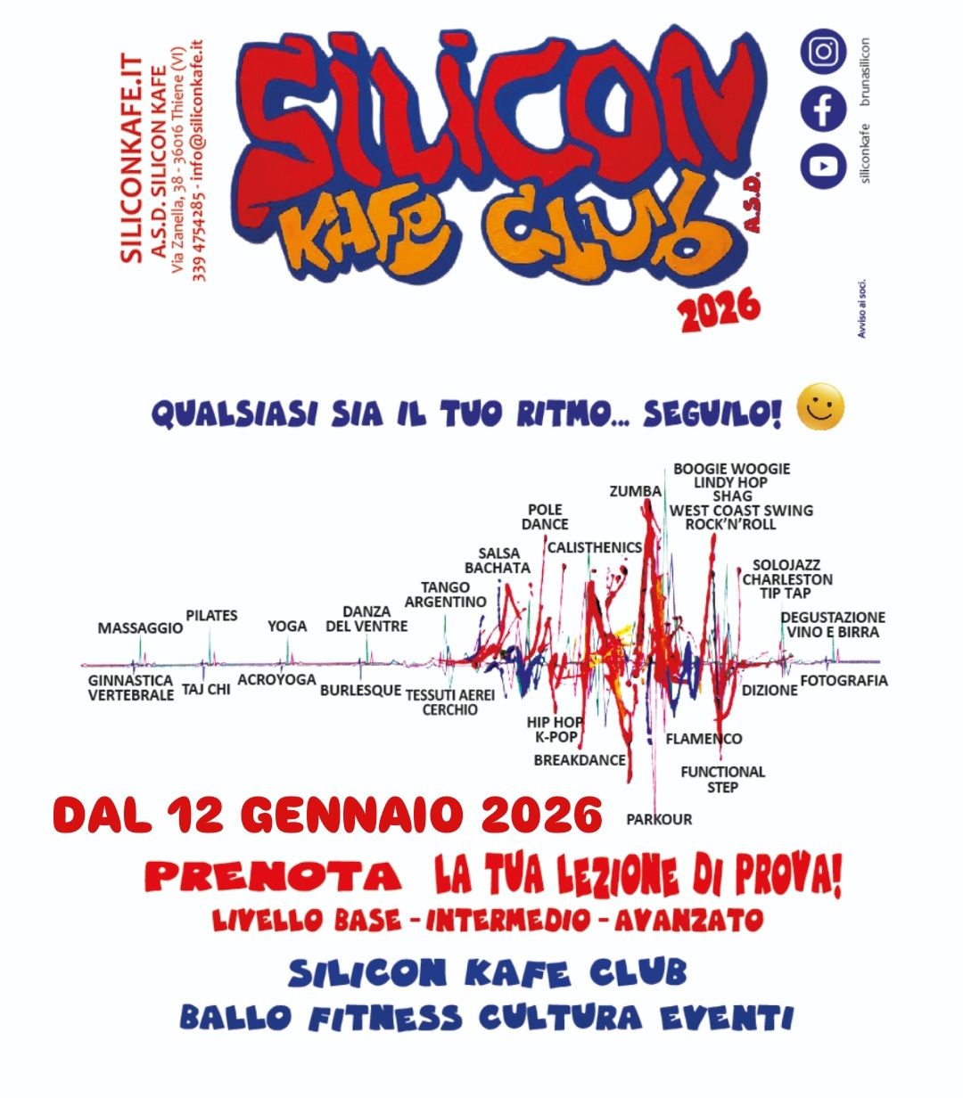 SiliconKafeClub-Qualsiasi sia il tuo RITMO...seguilo!!!!