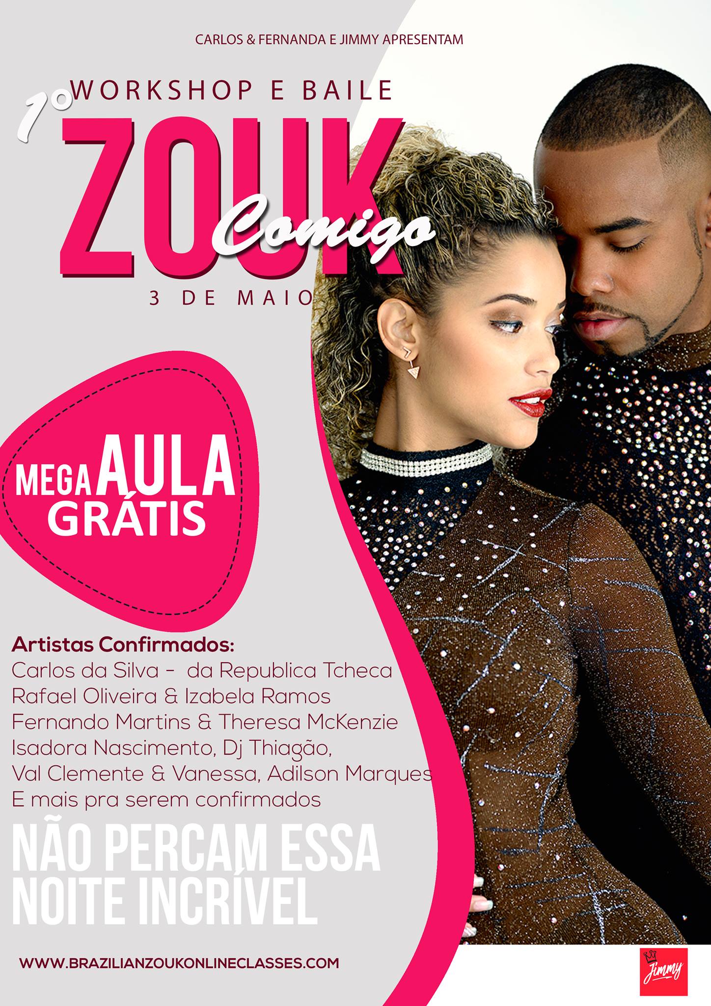ZOUK Comigo aulas e Baile