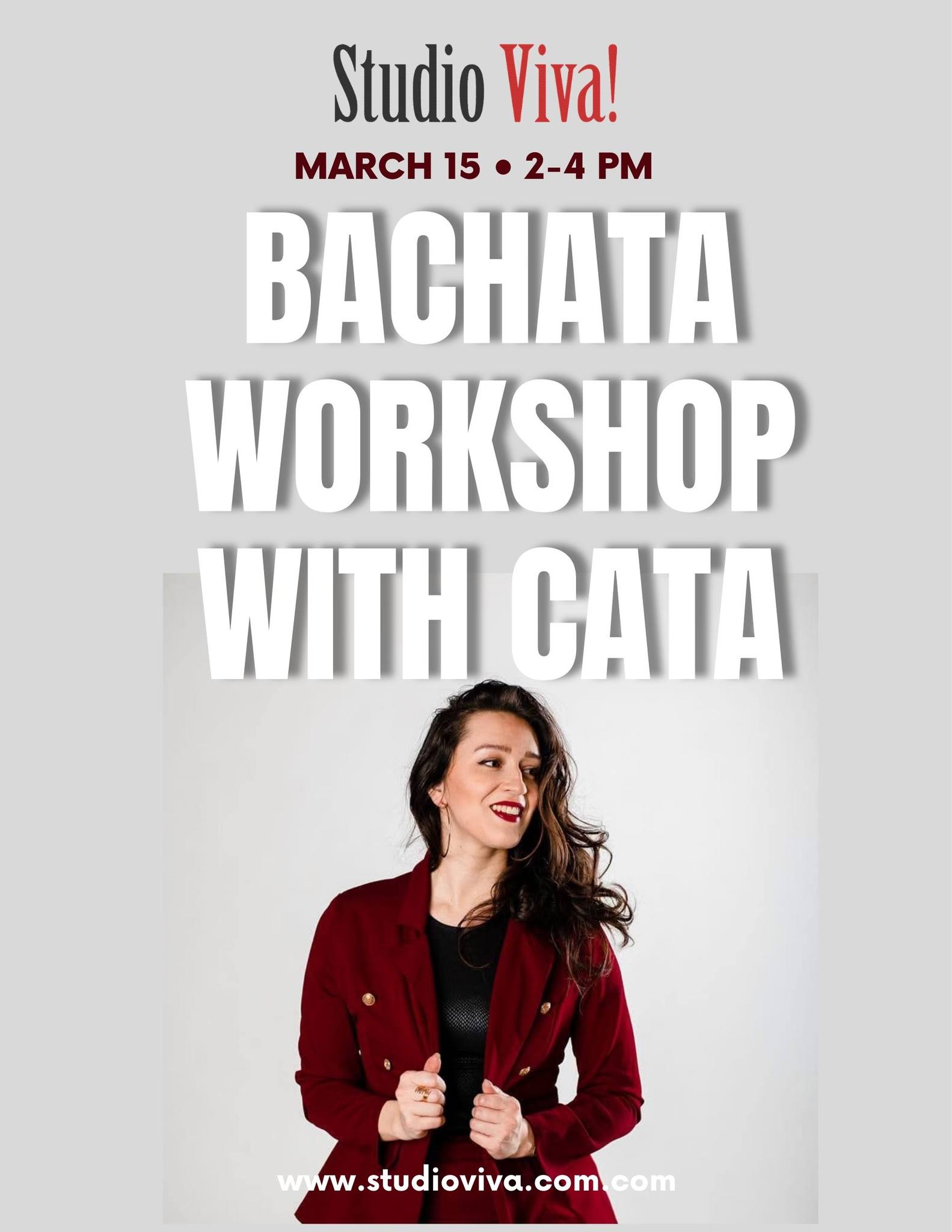 Bachata Workshop with Cata - Dominican Style