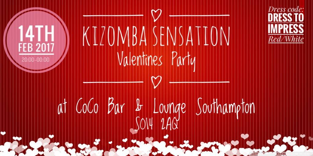 Kizomba Sensation Valentines Party at CoCo Bar in Southampton