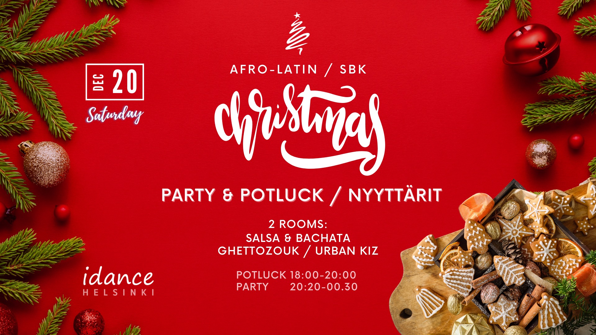I Dance Christmas Party & Potluck Nyyttรคrit ๐ โจ