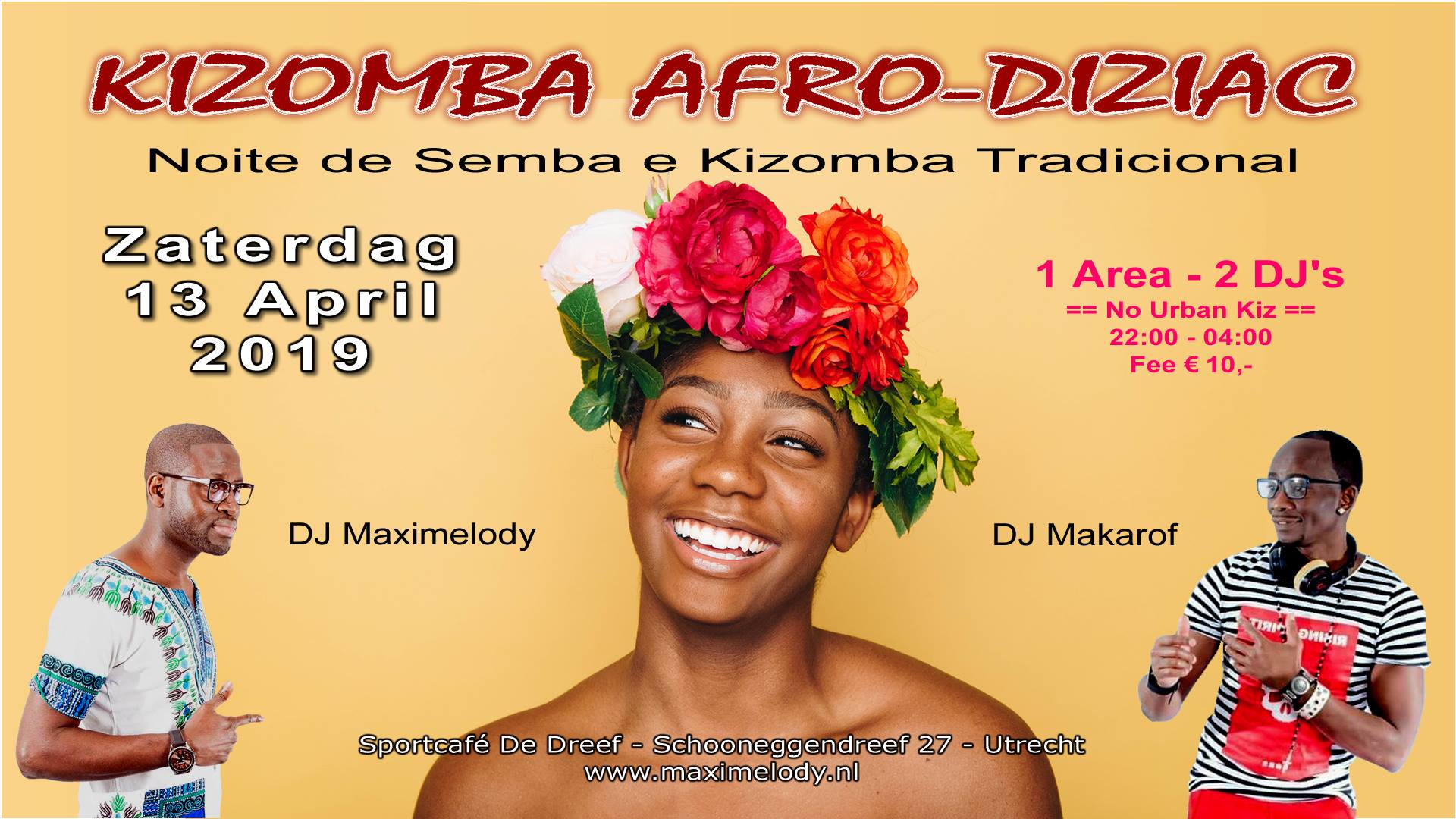 ☆Kizomba Afro Diziac:Noite De Semba & Kizomba Tradi☆
