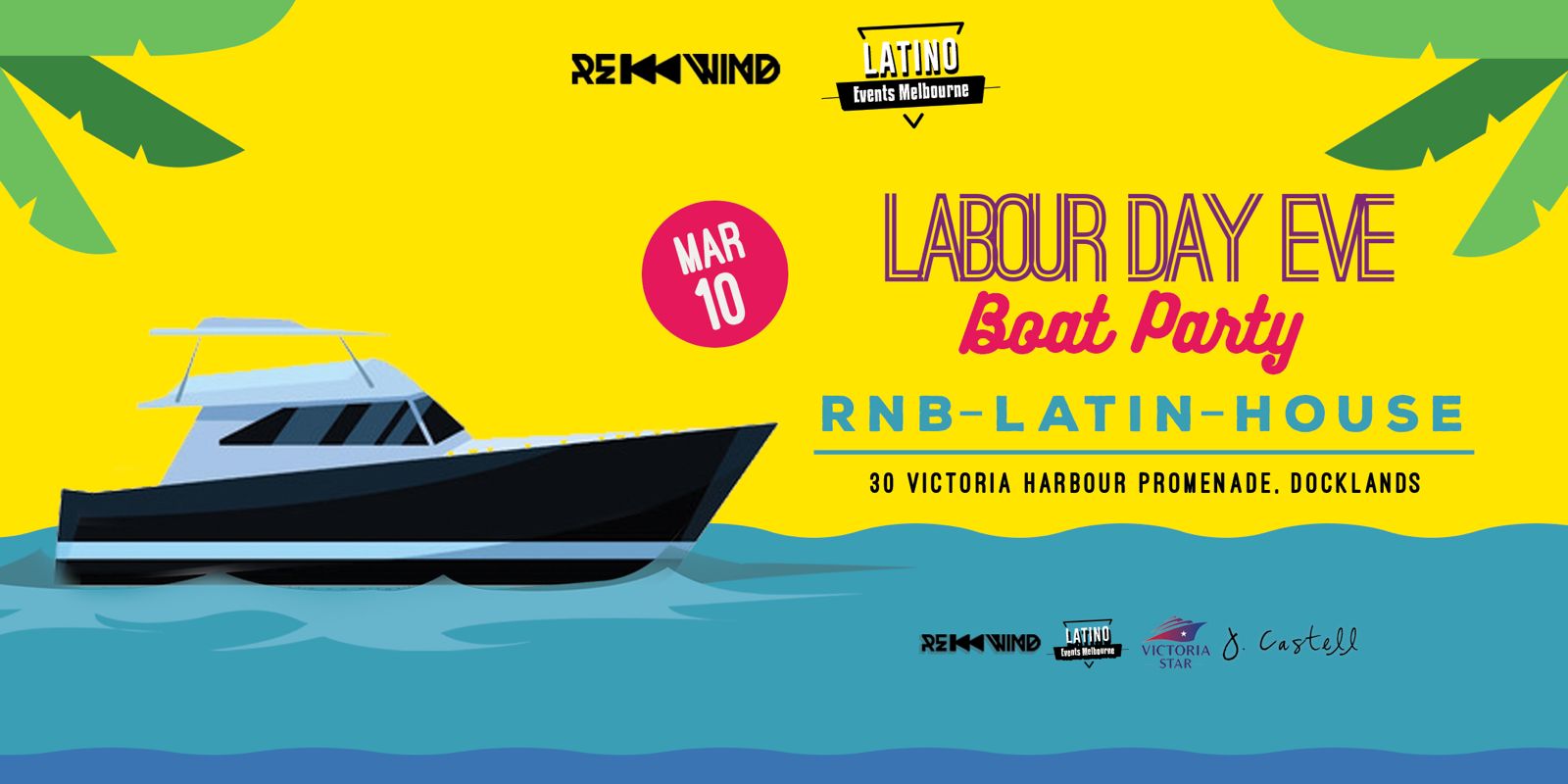 Labour Day Eve Boat Party