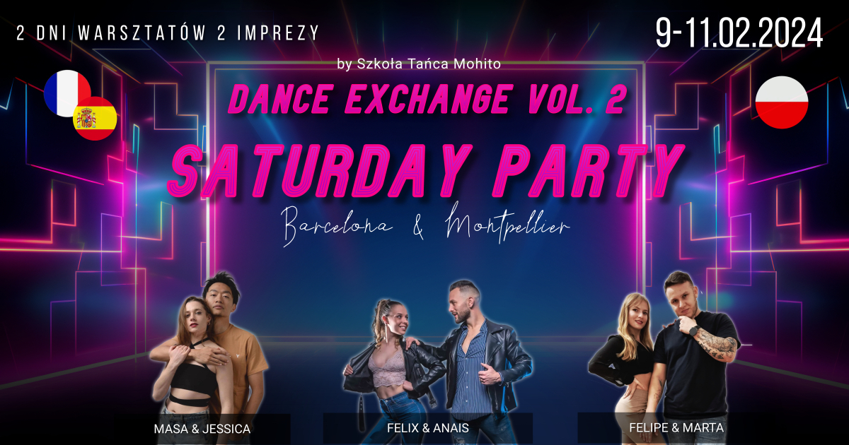 DanceExchange vol.2: SATURDAY PARTY
