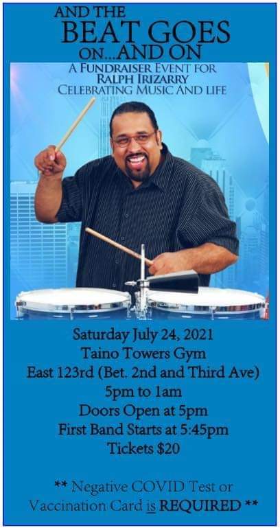 And The Beat Goes On part 2 fundraiser for ralphi Irizarry