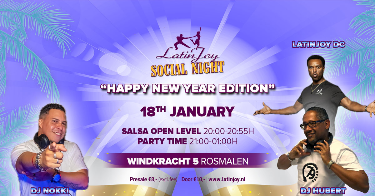 LatinJoy Social Night ''Happy New Year Edition''!