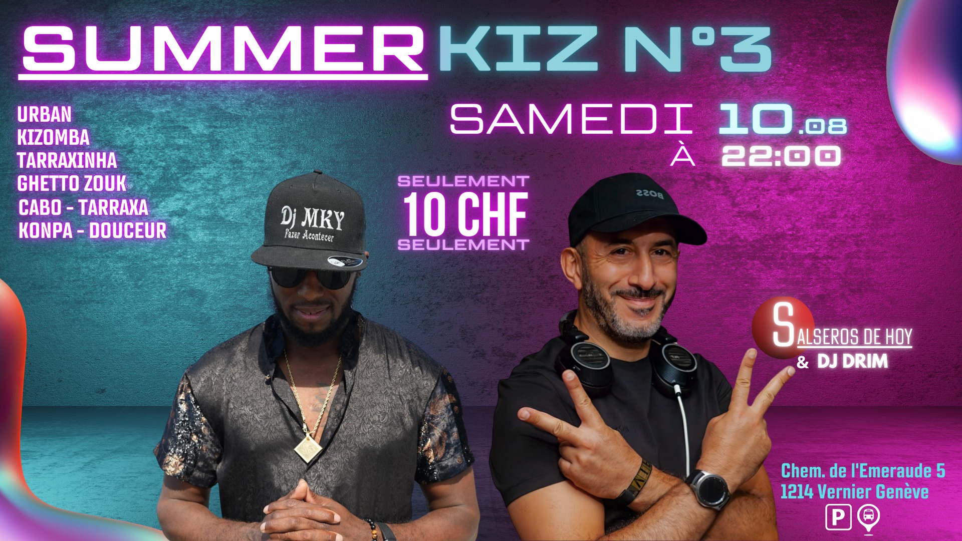 SUMMER KIZOMBA N°3 LE 10 AOUT 2024