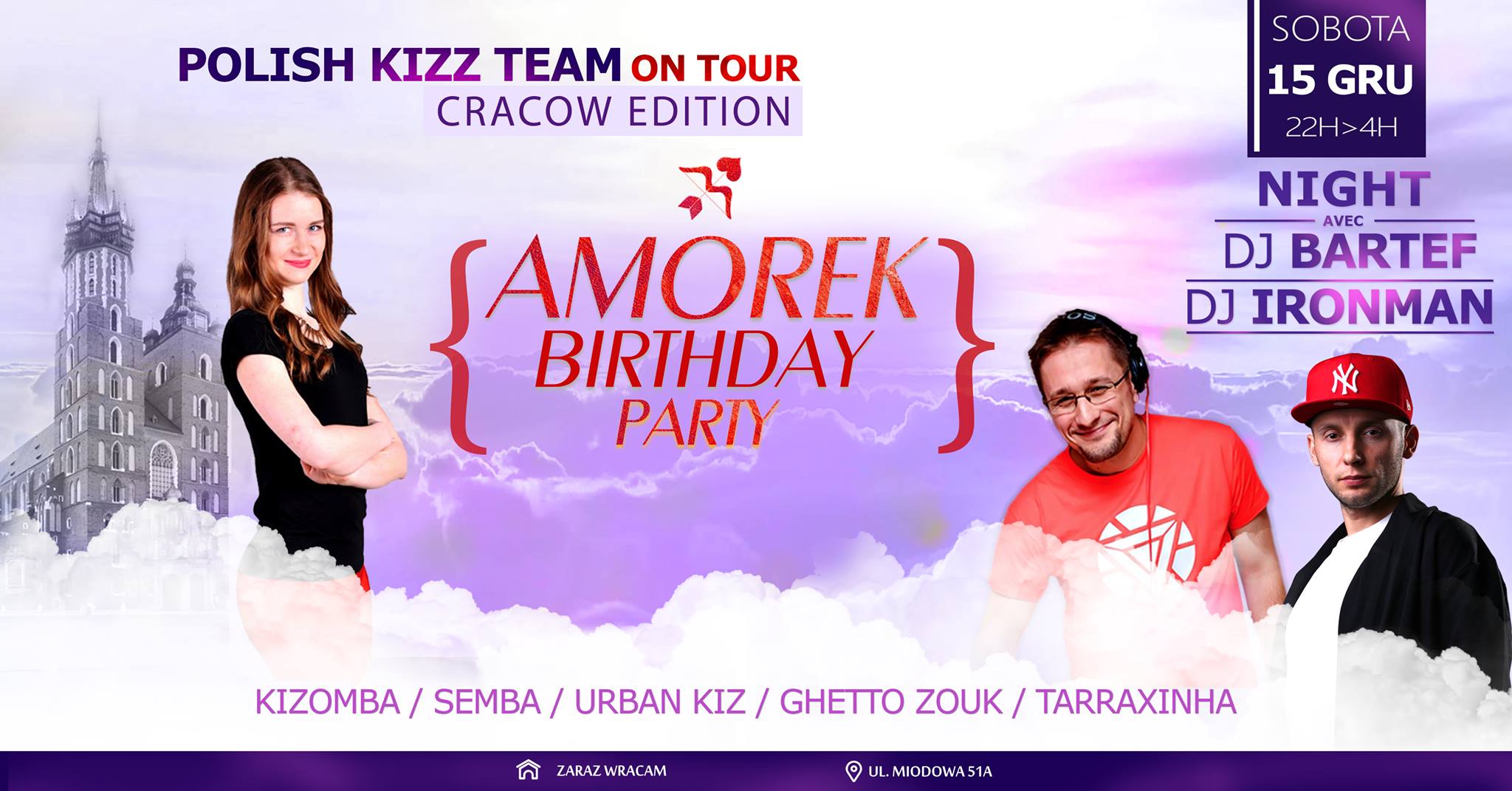 Amorek Birthday Party - PKT On Tour - Cracow Edition