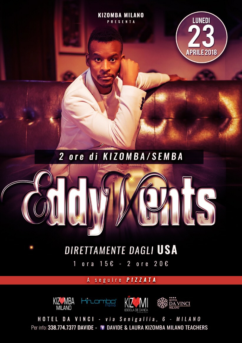 SEMBA KIZOMBA CON EDDY VENTS STAGE DI 2 ORE