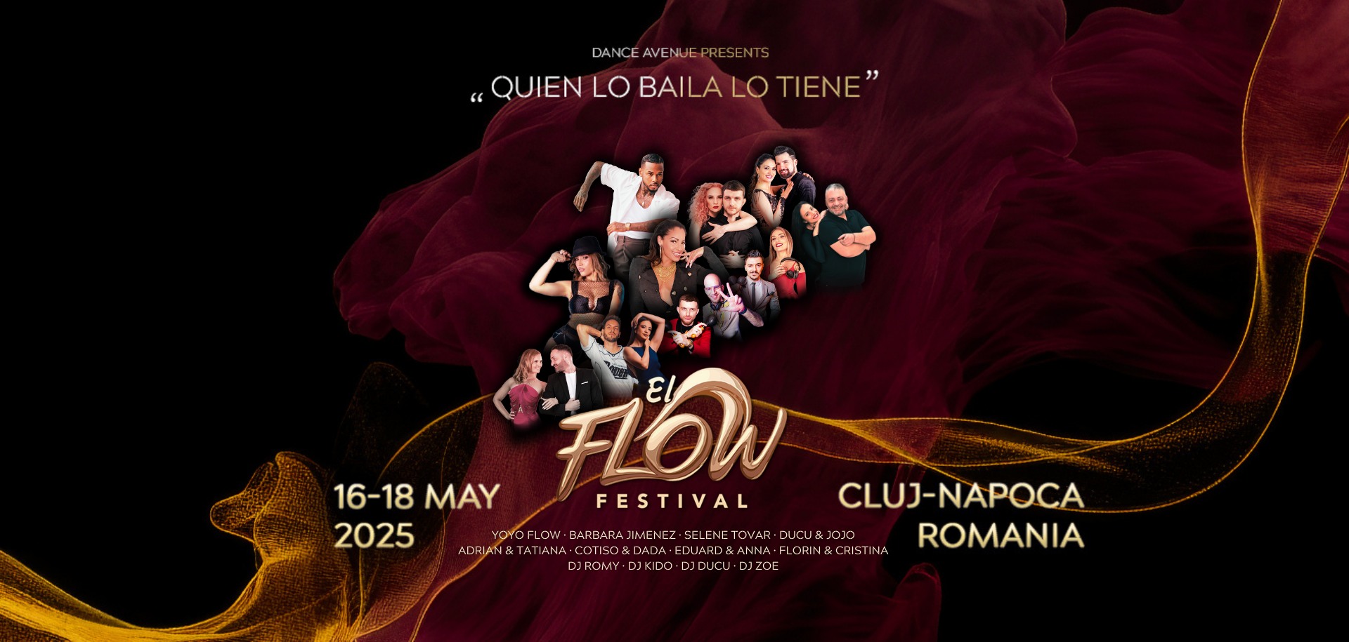 El Flow Festival, 16-18 May 2025, Cluj-Napoca, Romania