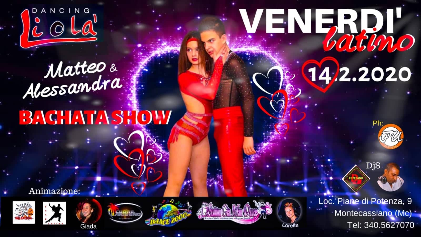 Liolà" 14 02 il "venerdì Latino Festeggia con noi San Valentino!