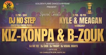 SPECIAL Thursday Kizz-Konpa & B-Zouk Night