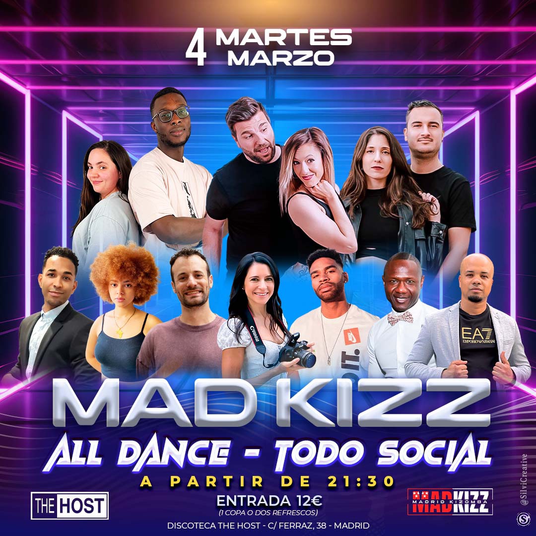 ★ MAD KIZZ ★ 4 Marzo 2025 ★ The Host ★